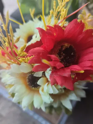 Cup Flowers. Artificial Flowers.