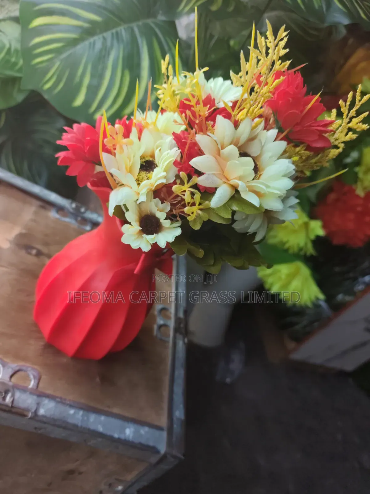 Cup Flowers. Artificial Flowers.