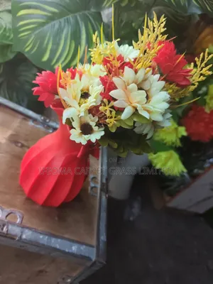 Cup Flowers. Artificial Flowers.