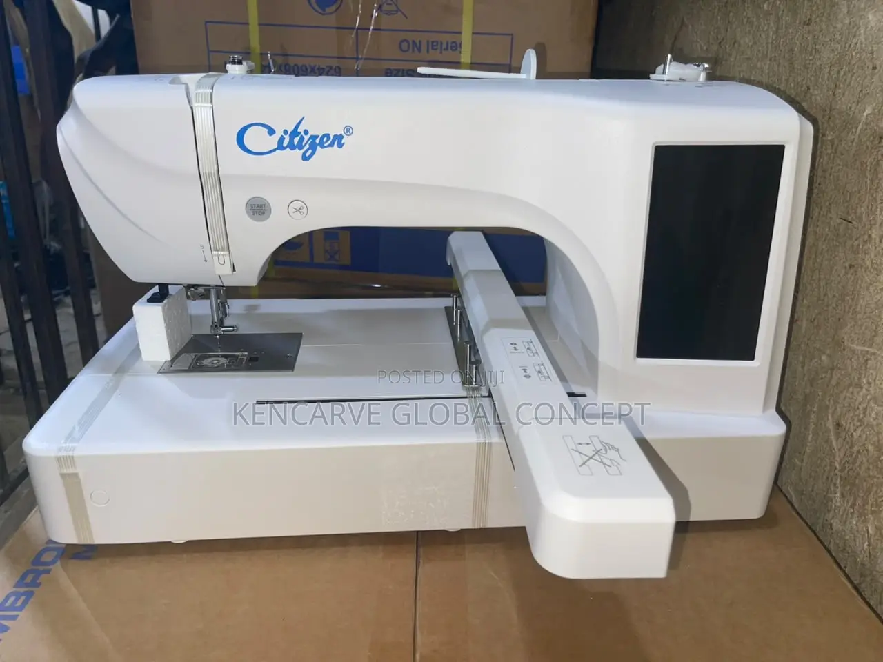 Citizen ES7 Computerized Table Top Embroidery Machine – Brand New