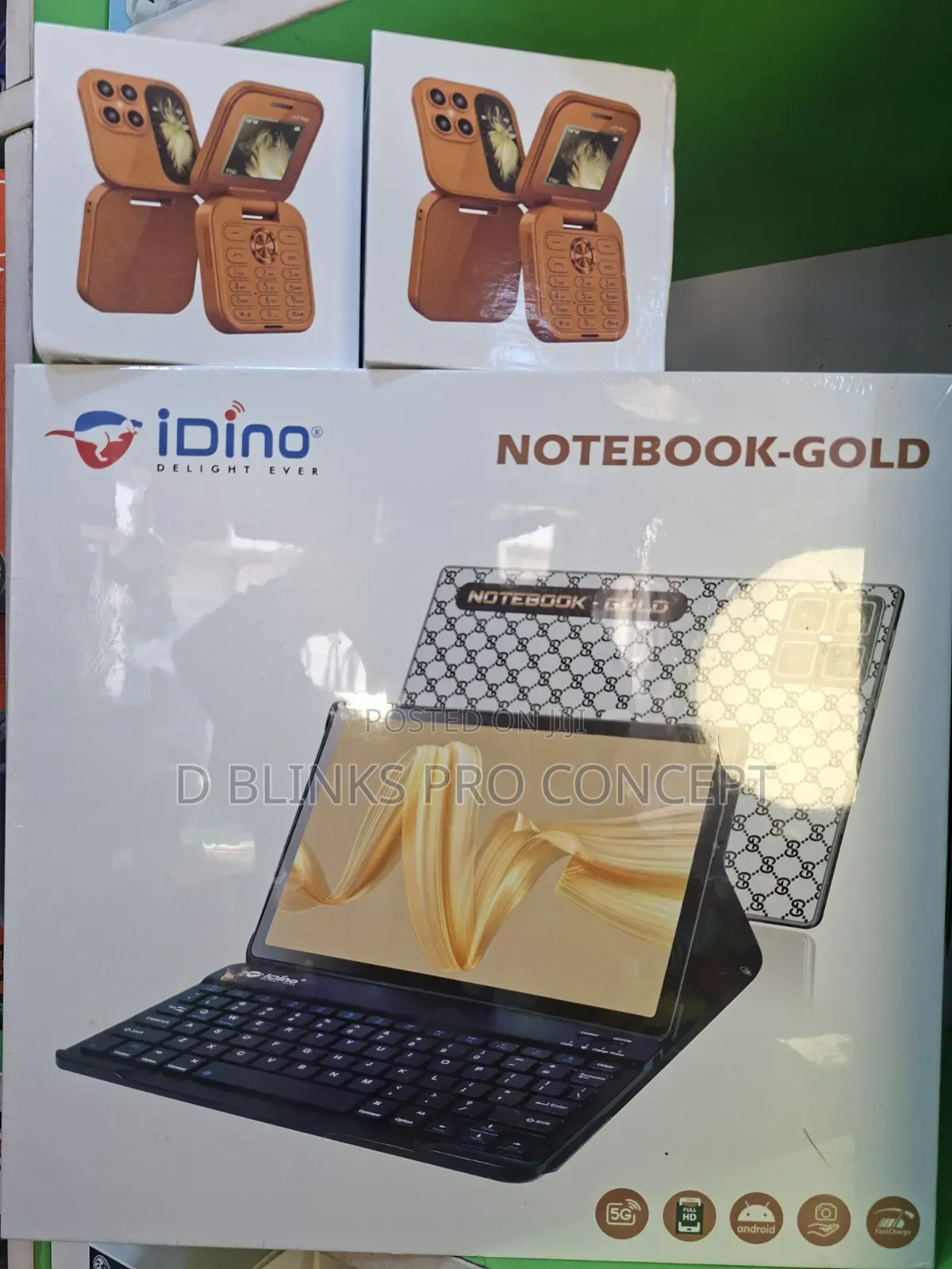 New Idino Notebook Gold 512 GB Black