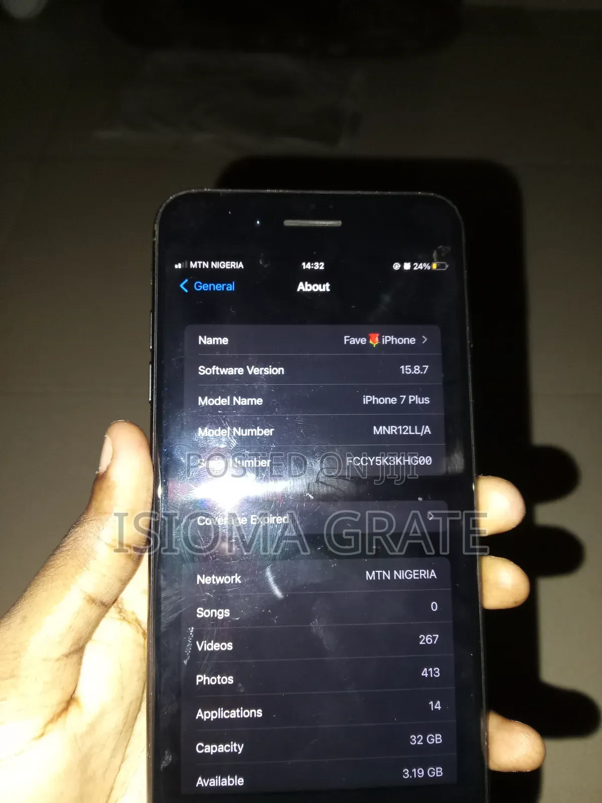 Apple iPhone 7 Plus 32 GB Black