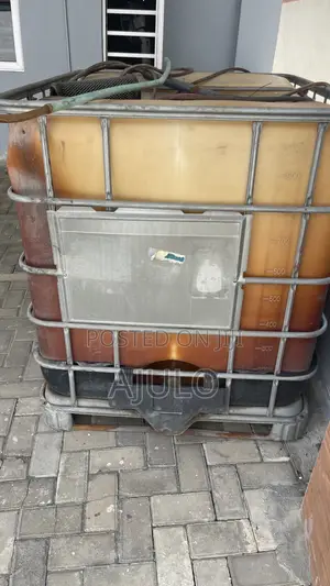 1000 Litres Diesel Tank With Metal Cage Tap - 1000L