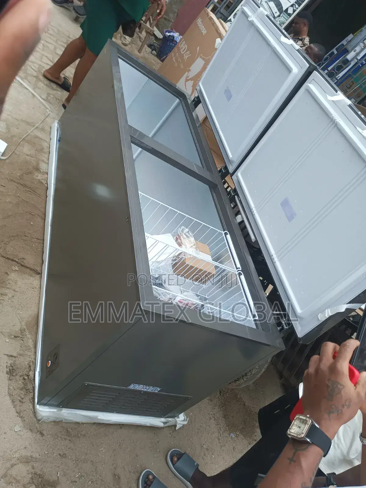 Hisense Biggest Double Door Deep Freezer