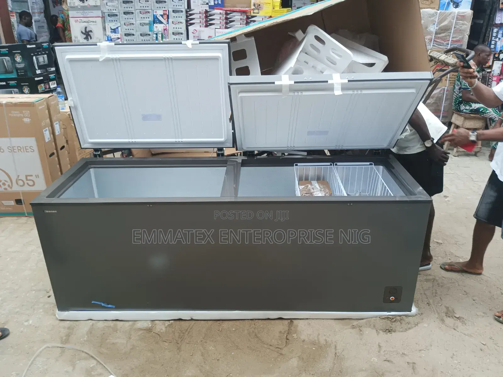 Fast Hisense Biggest Double Door Freezer