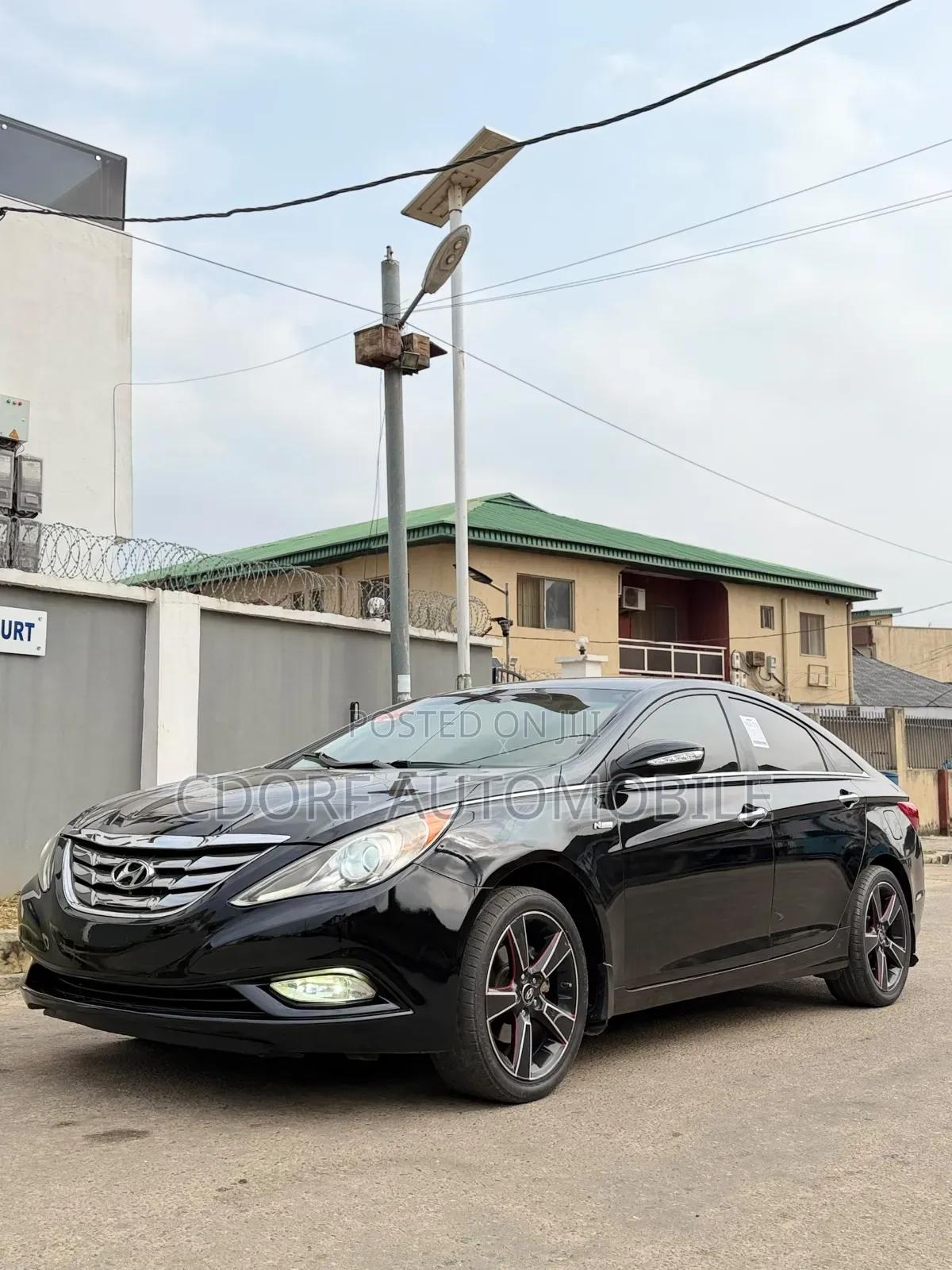 Hyundai Sonata 2012 Black