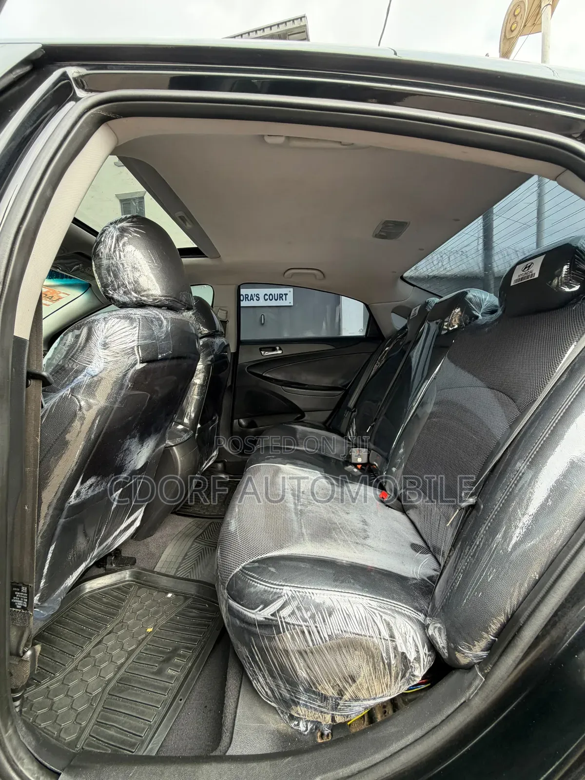 Hyundai Sonata 2012 Black