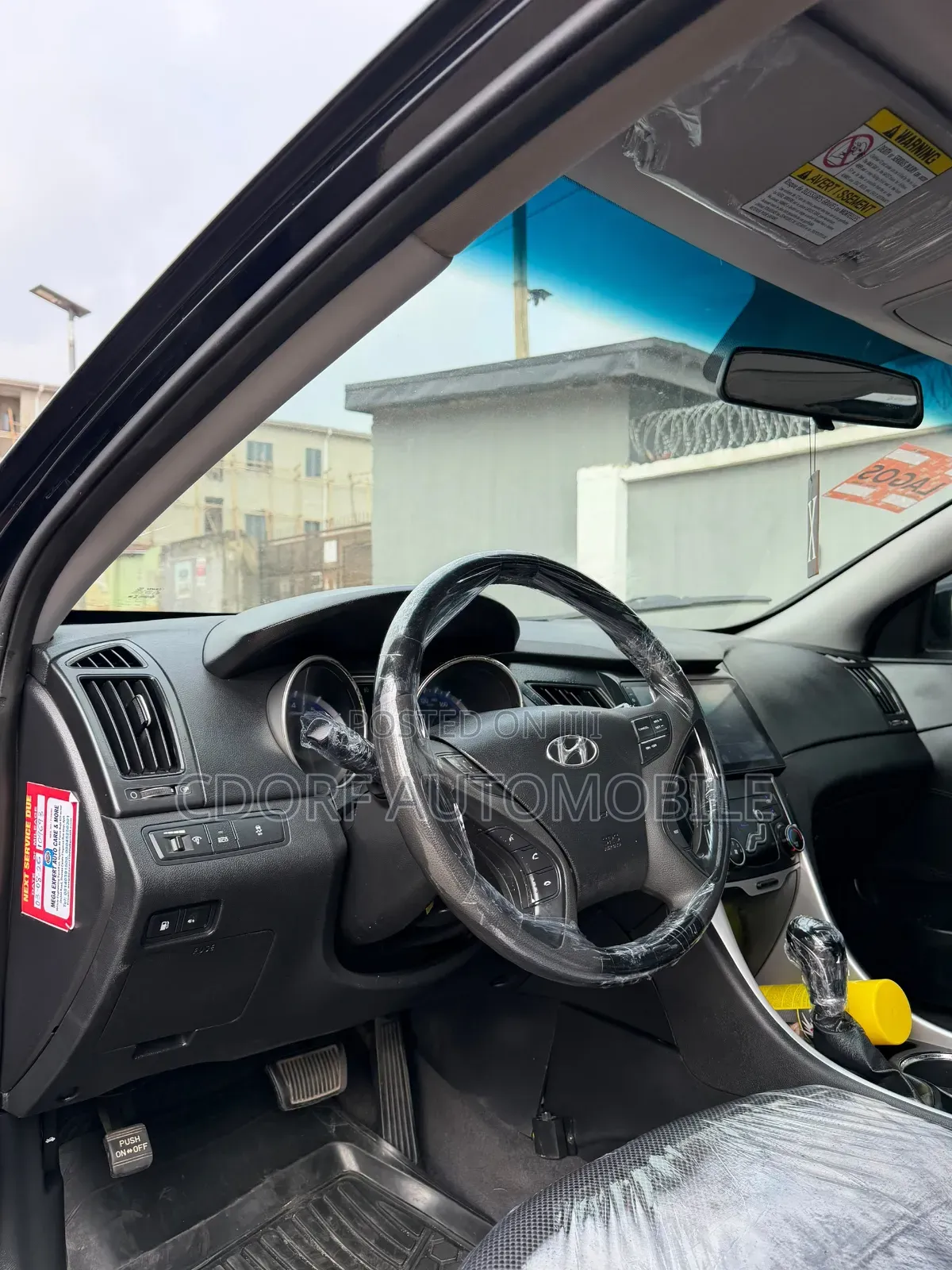 Hyundai Sonata 2012 Black
