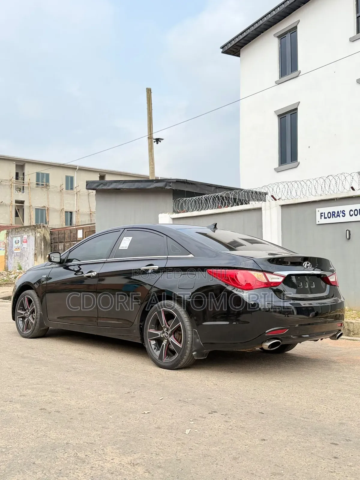 Hyundai Sonata 2012 Black