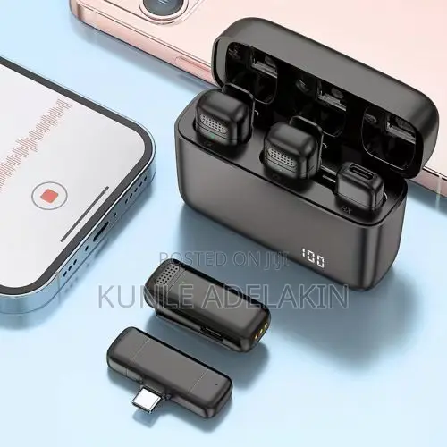 Professional Wireless Lavalier Lapel Microphone