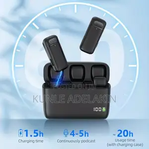 Professional Wireless Lavalier Lapel Microphone