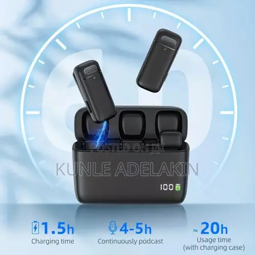 Professional Wireless Lavalier Lapel Microphone