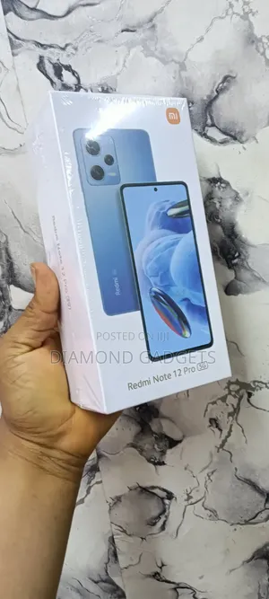 New Xiaomi Redmi Note 12 Pro 5G 256 GB Black