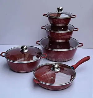 5pcs Diecast Pot Set