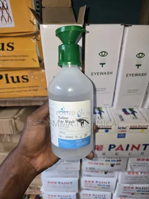 500ml Bottle of Sterile 0.9% Sodium Chloride Saline Solution Intended