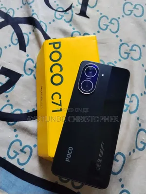 New Xiaomi Poco C71 128 GB Black
