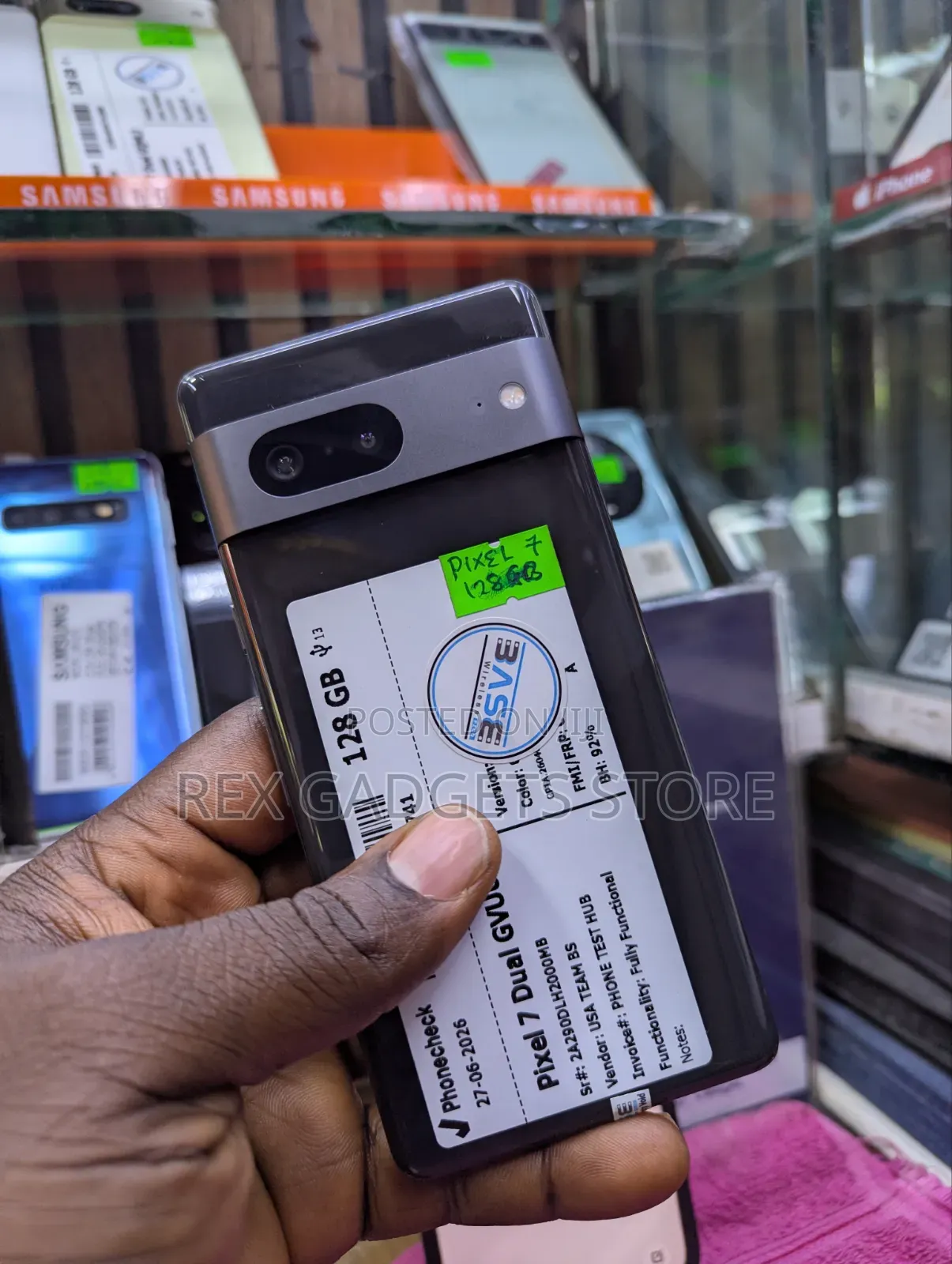 Google Pixel 7 128 GB Black