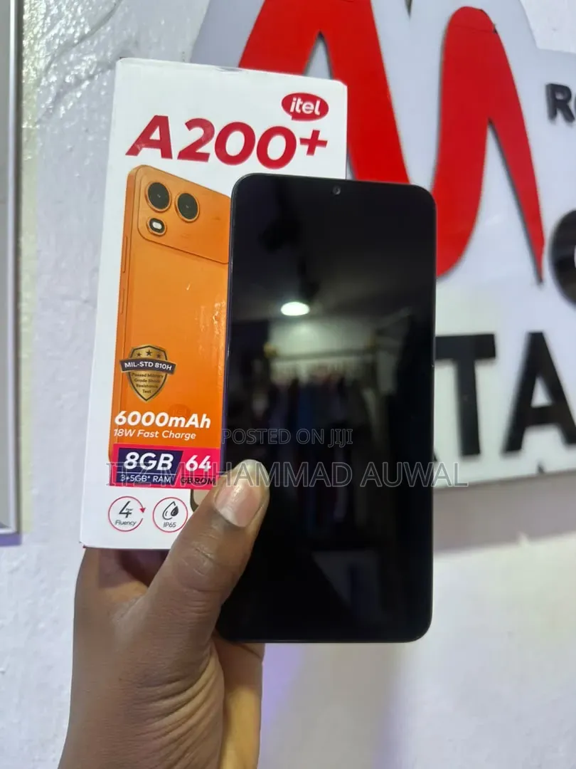 New Itel A200+ 64 GB Blue
