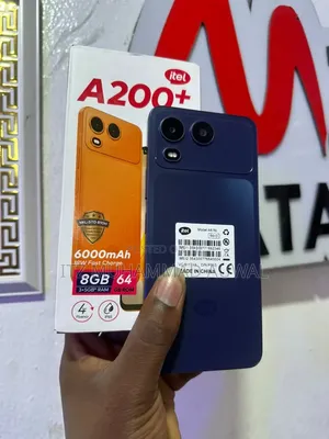 New Itel A200+ 64 GB Blue