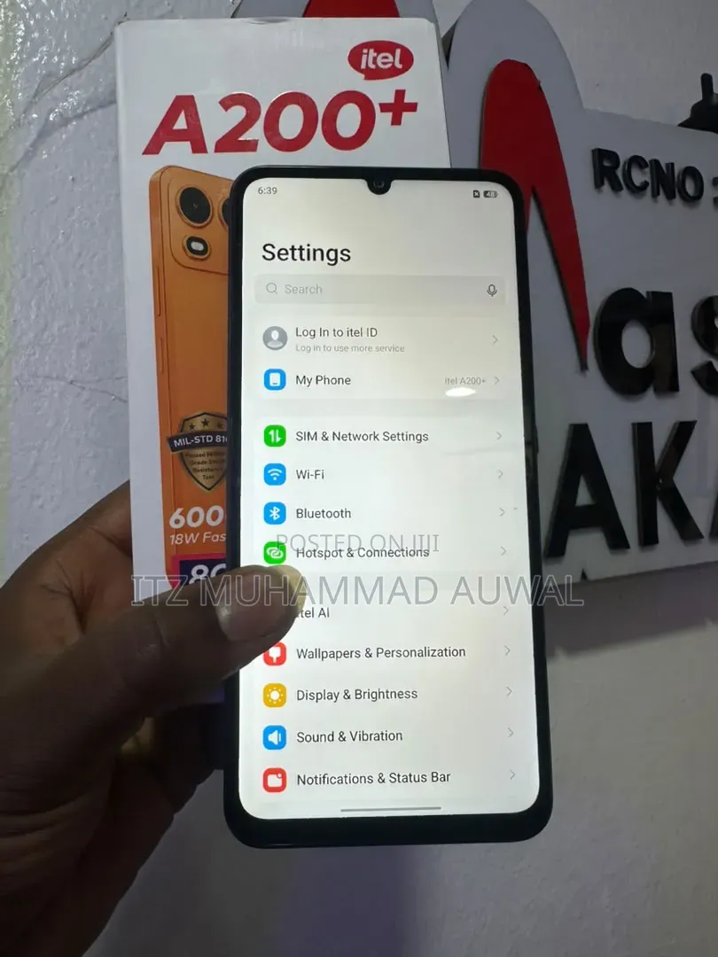 New Itel A200+ 64 GB Blue