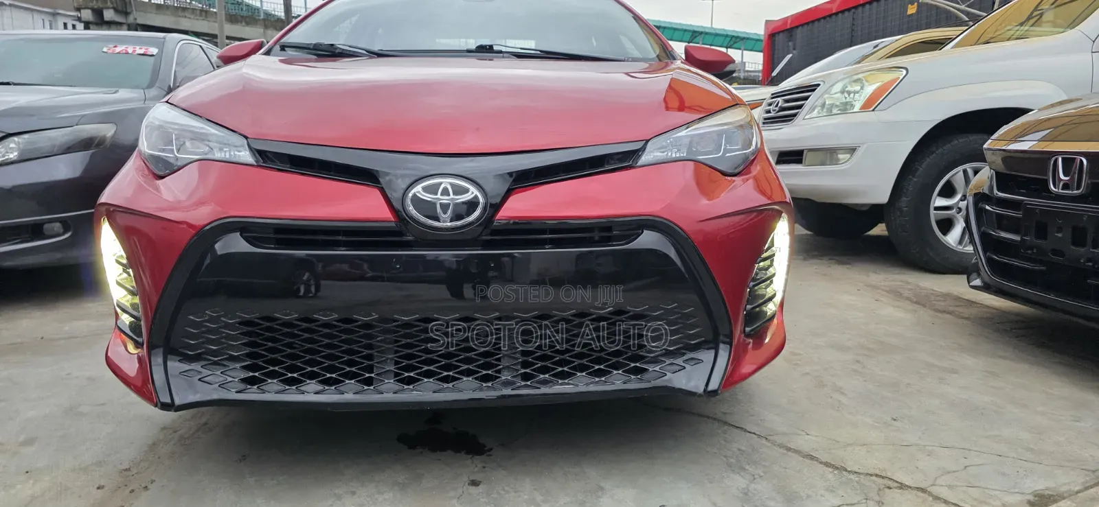 Toyota Corolla XSE (1.8L 4cyl 2A) 2019 Red