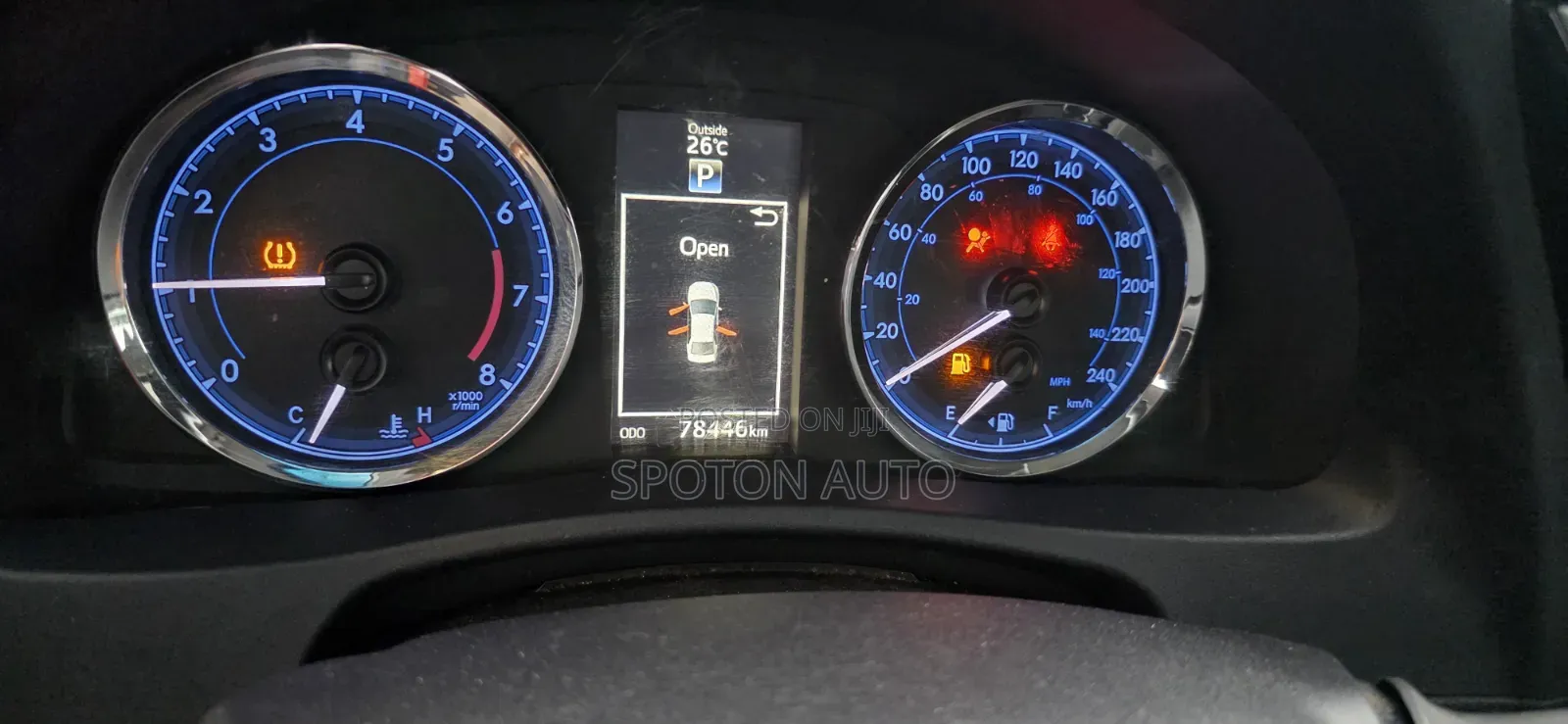 Toyota Corolla XSE (1.8L 4cyl 2A) 2019 Red