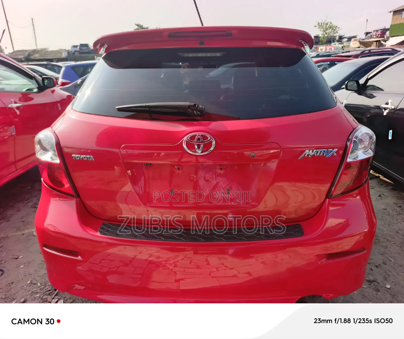 Toyota Matrix 2010 Red