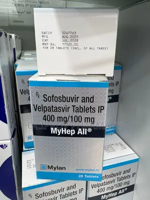 Sofosbuvir and Velpatasvir 400 Mg/100 Mg