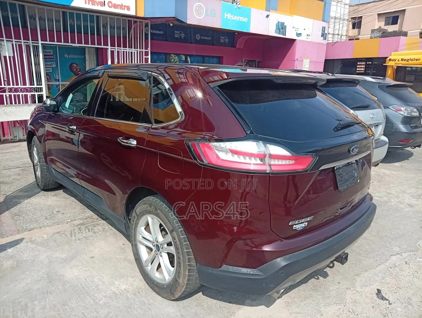 Ford Edge 2019 Burgandy