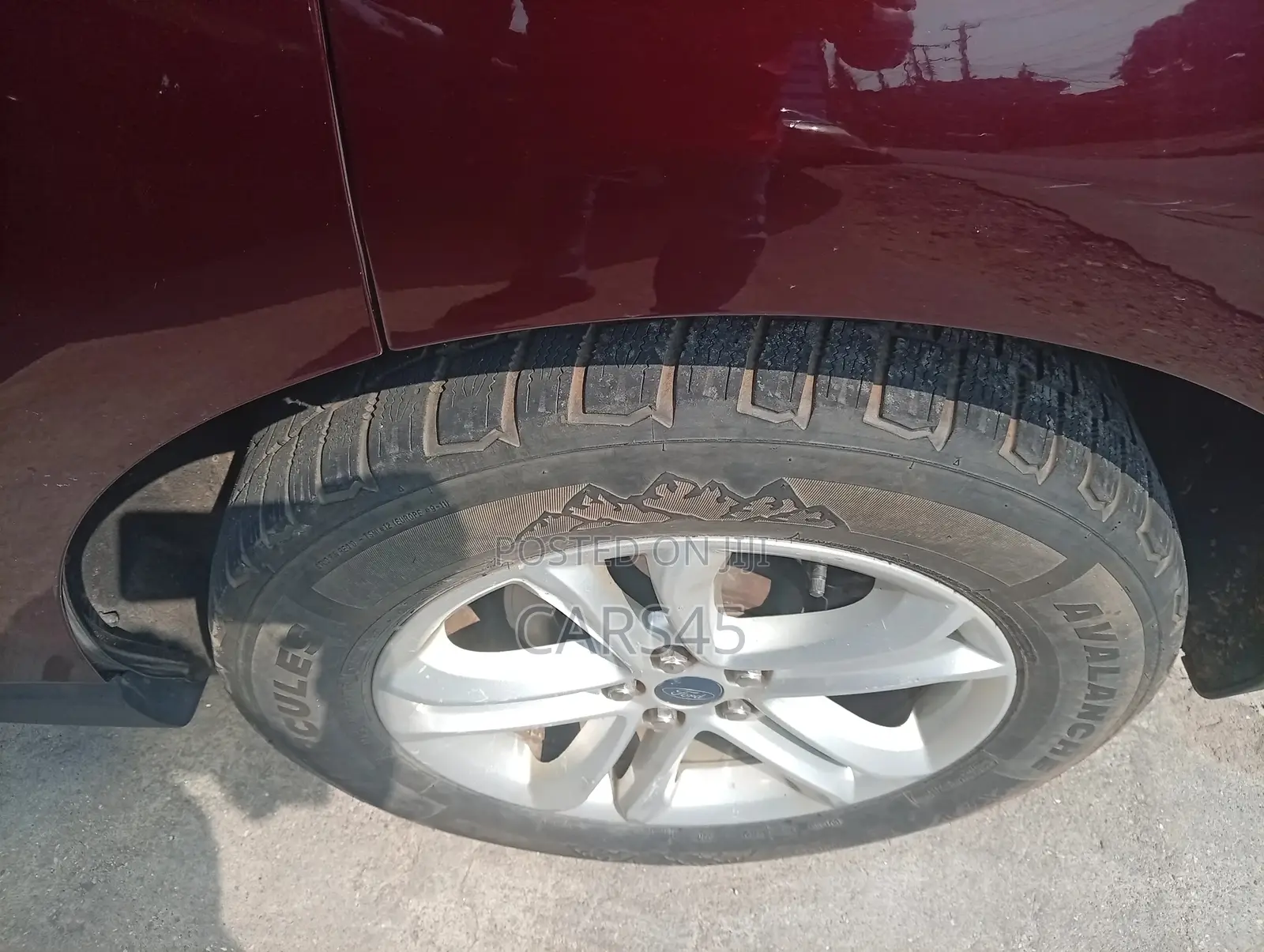Ford Edge 2019 Burgandy