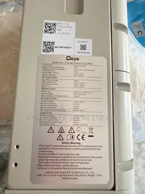 6kw Deye Hybrid Inverter