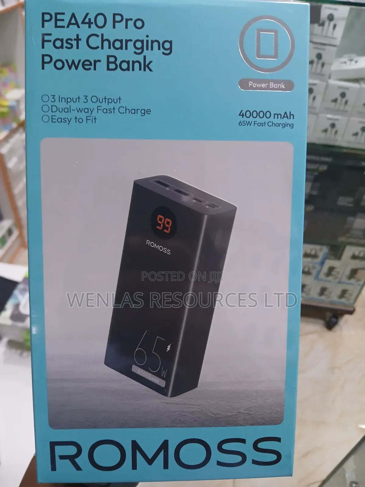 Romoss PEA40 Pro Fast Charging