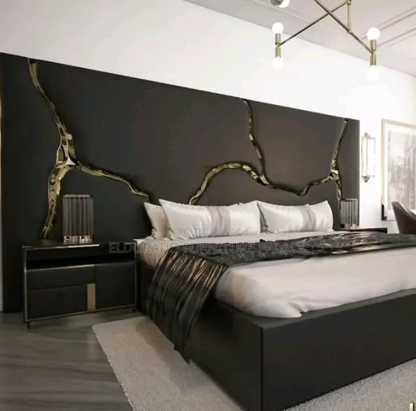 Full Height Padded Fabric Bedframe