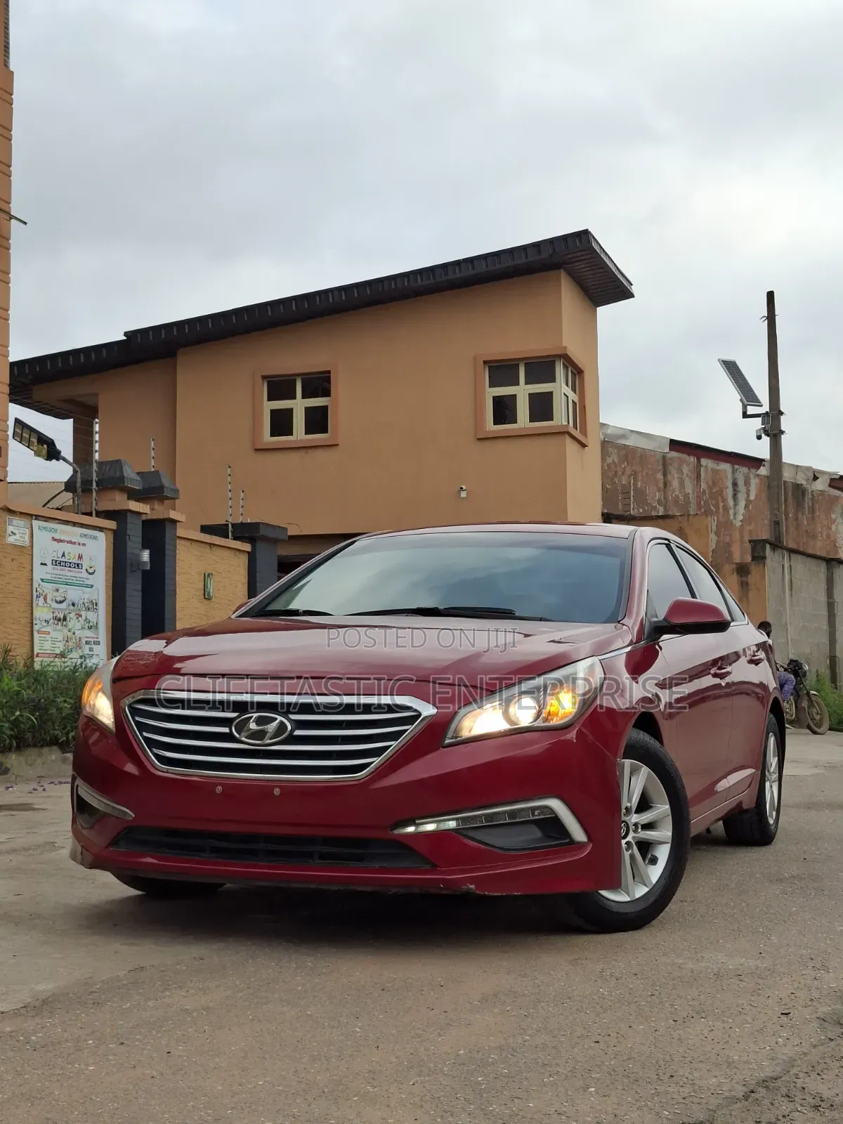 Hyundai Sonata 2015 Burgundy