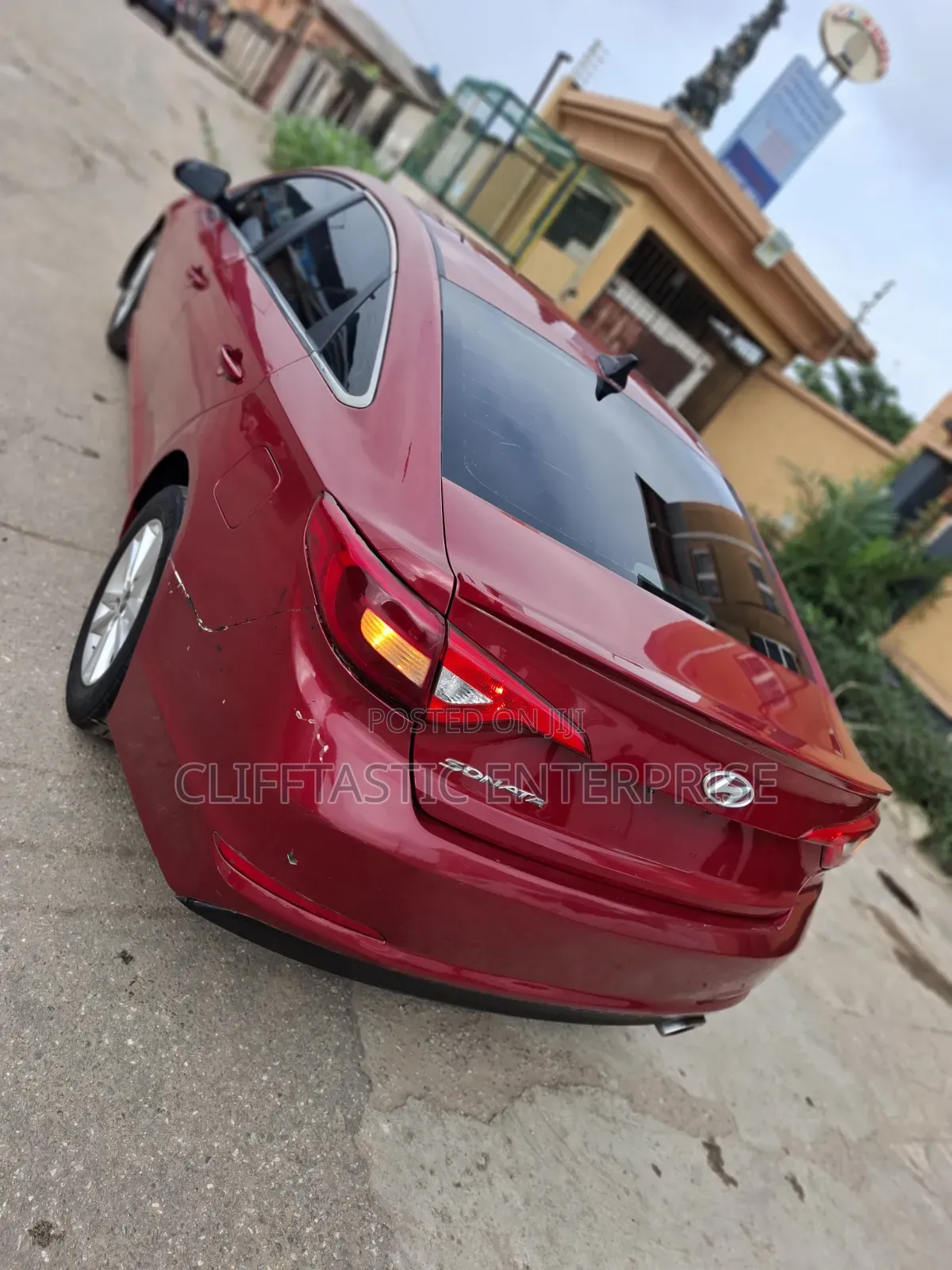 Hyundai Sonata 2015 Burgundy
