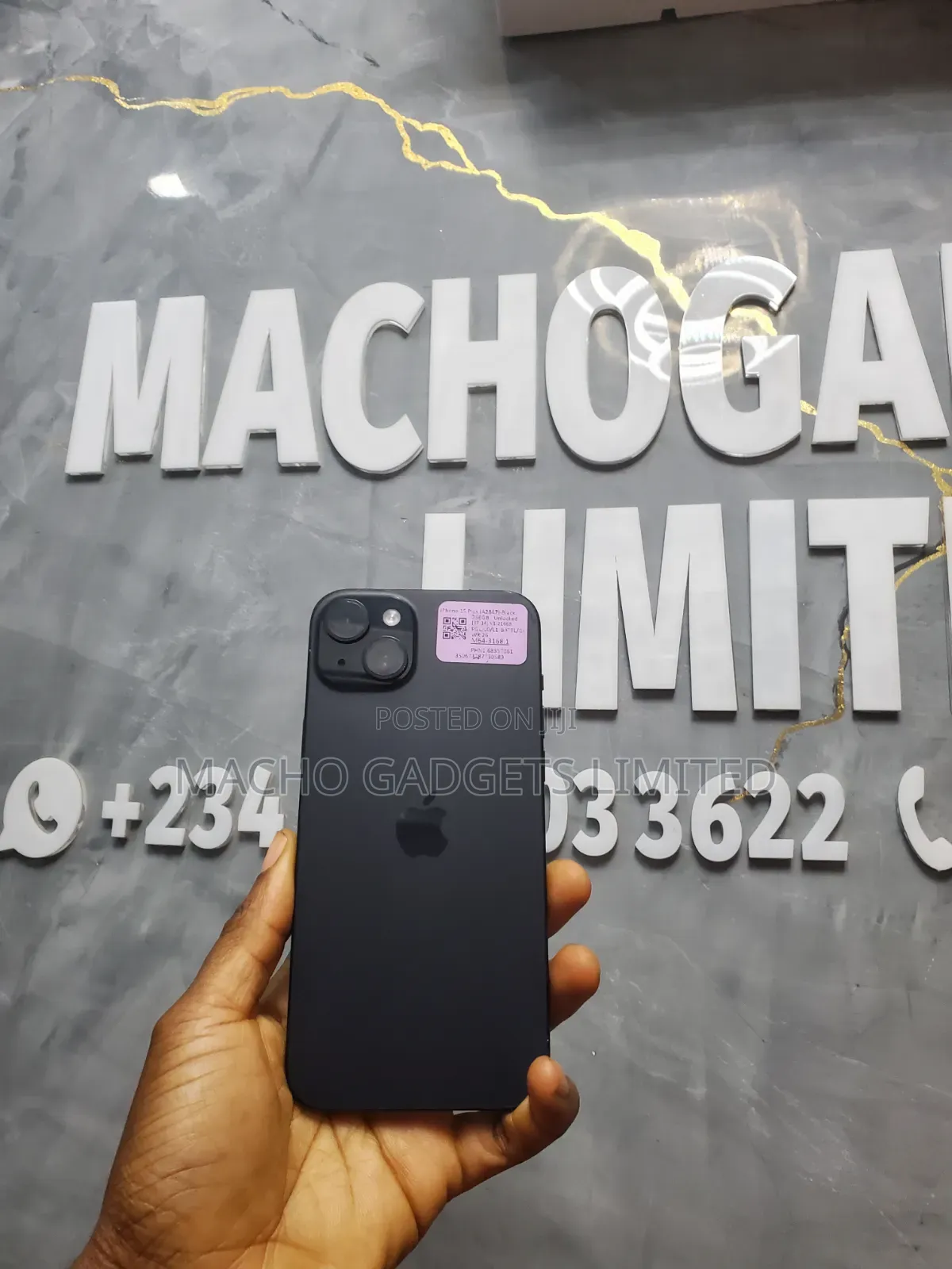 Apple iPhone 15 Plus 256 GB Black