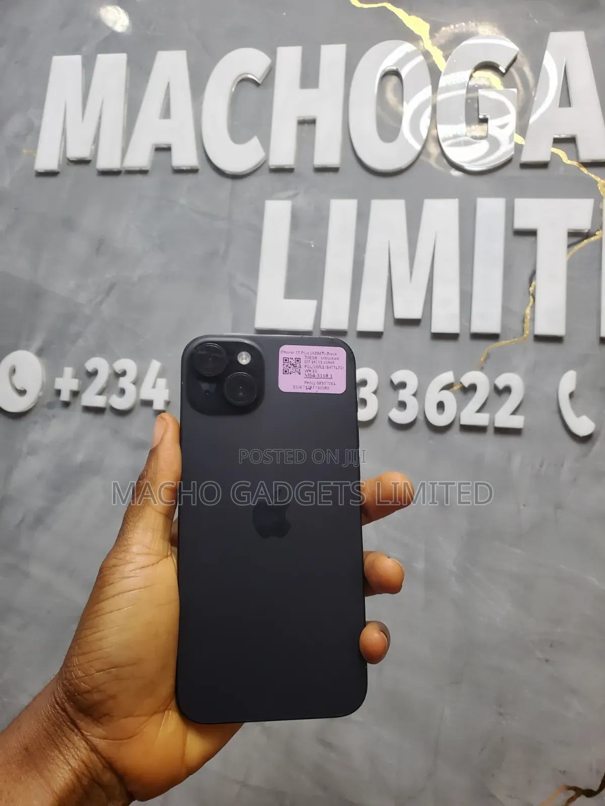 Apple iPhone 15 Plus 256 GB Black