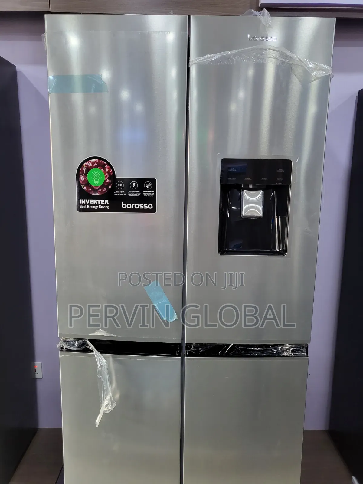 Aeon Barossa SIDEBYSIDE Fridge 482L Inverter
