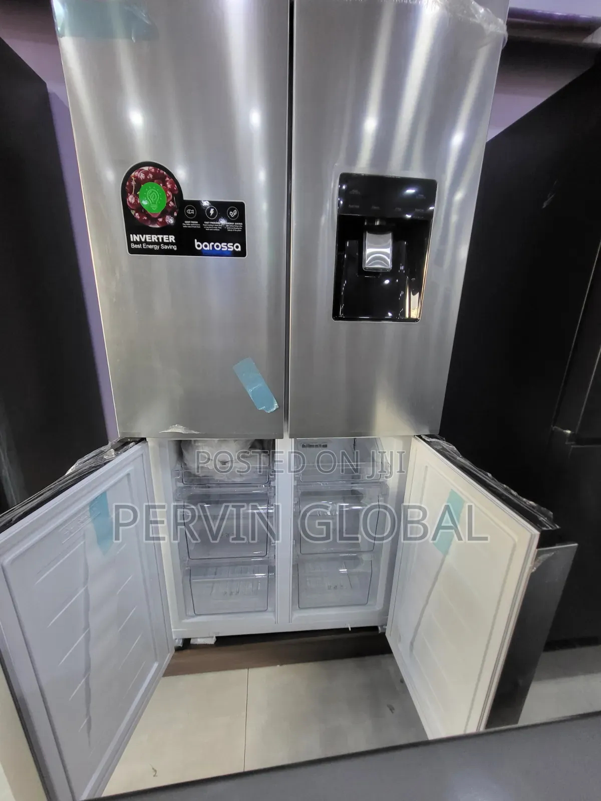 Aeon Barossa SIDEBYSIDE Fridge 482L Inverter