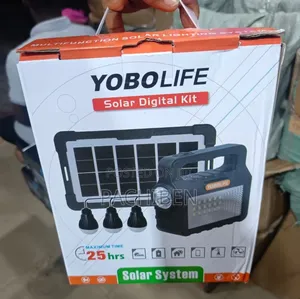 Yobo Life Solar Digital Kit With 3 Bulds and Solar Panel
