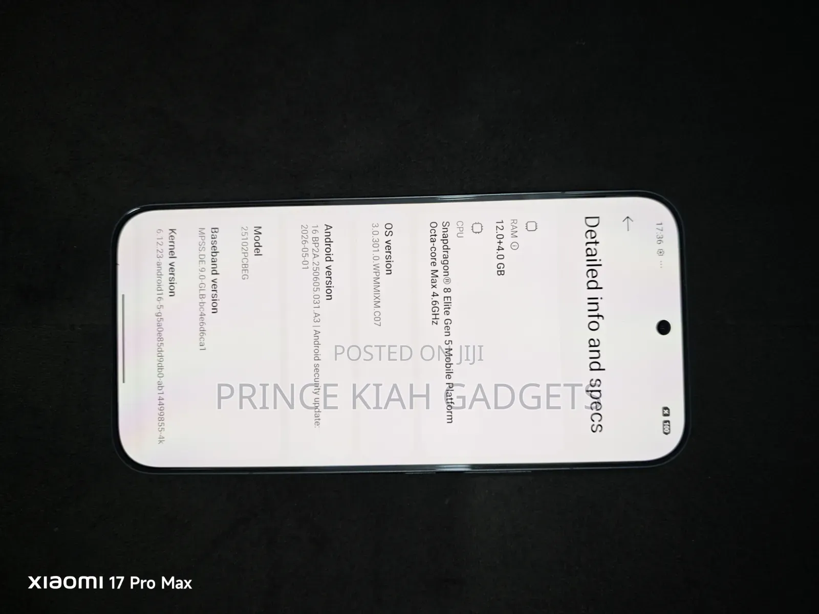 Xiaomi Poco F8 Ultra 512 GB Black