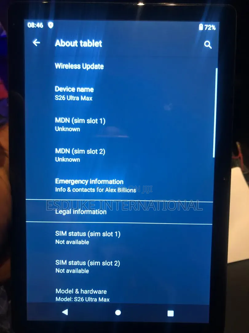 Mobile Phone 1 TB Black