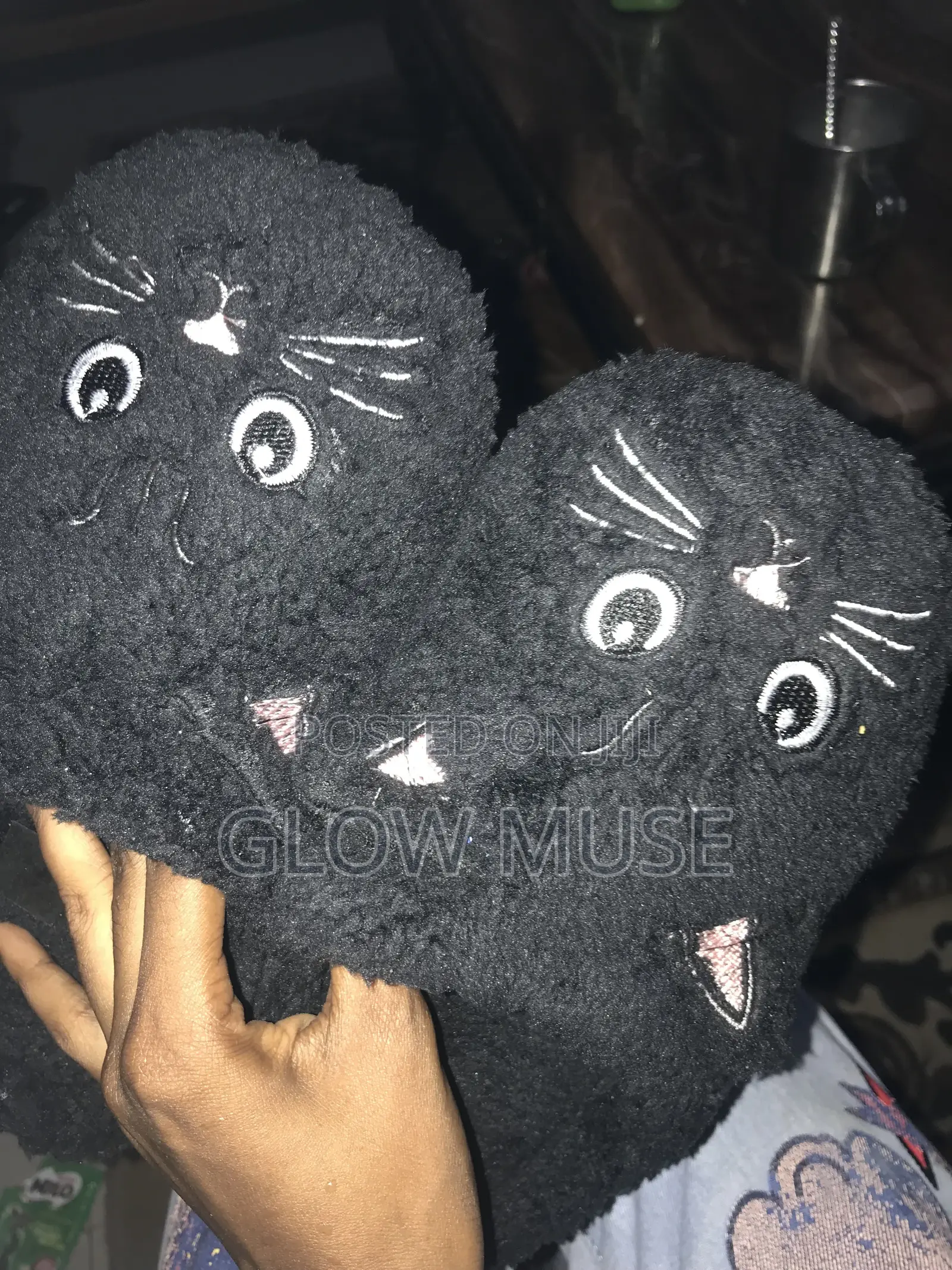 Fluffy Slippers.