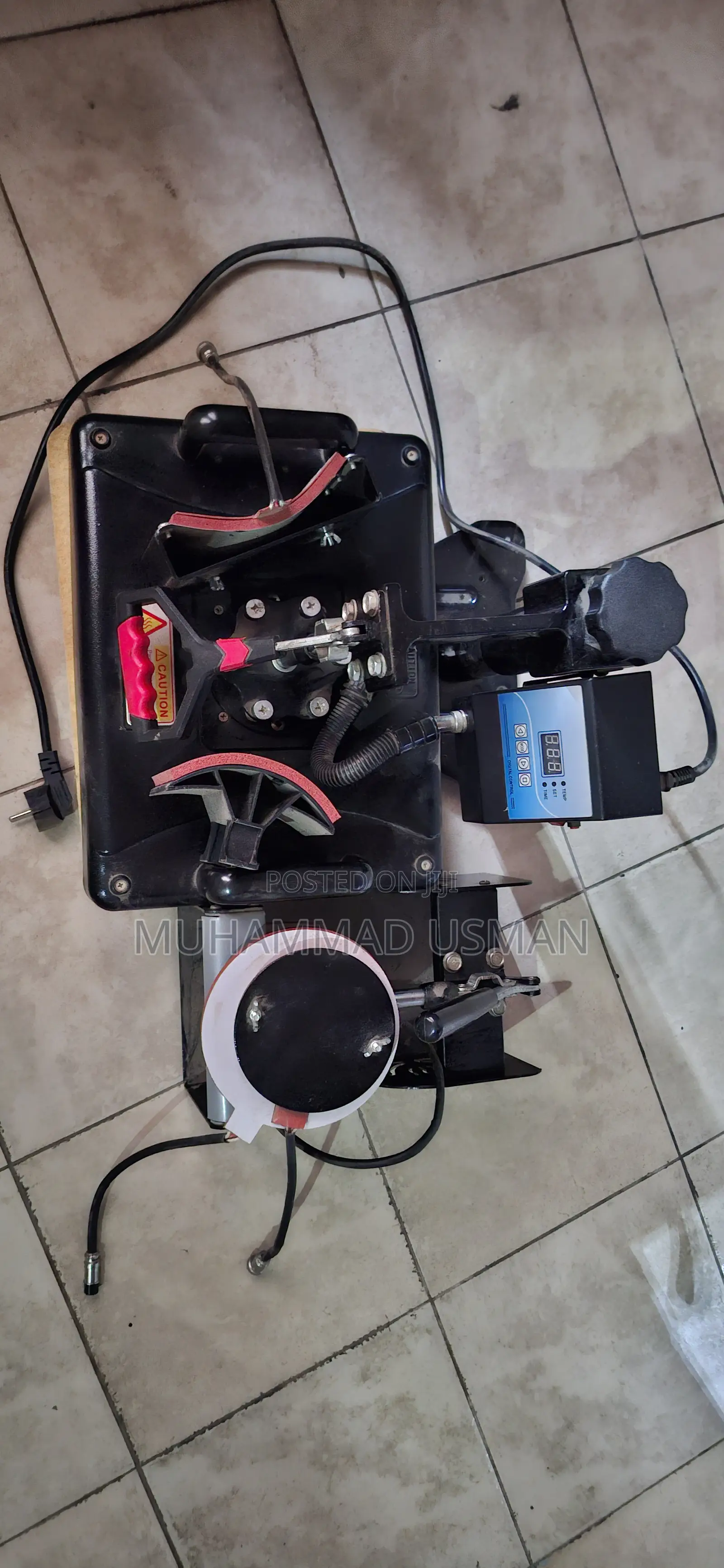 Heavy Duty 5-in-1 Combo Heat Press Machine