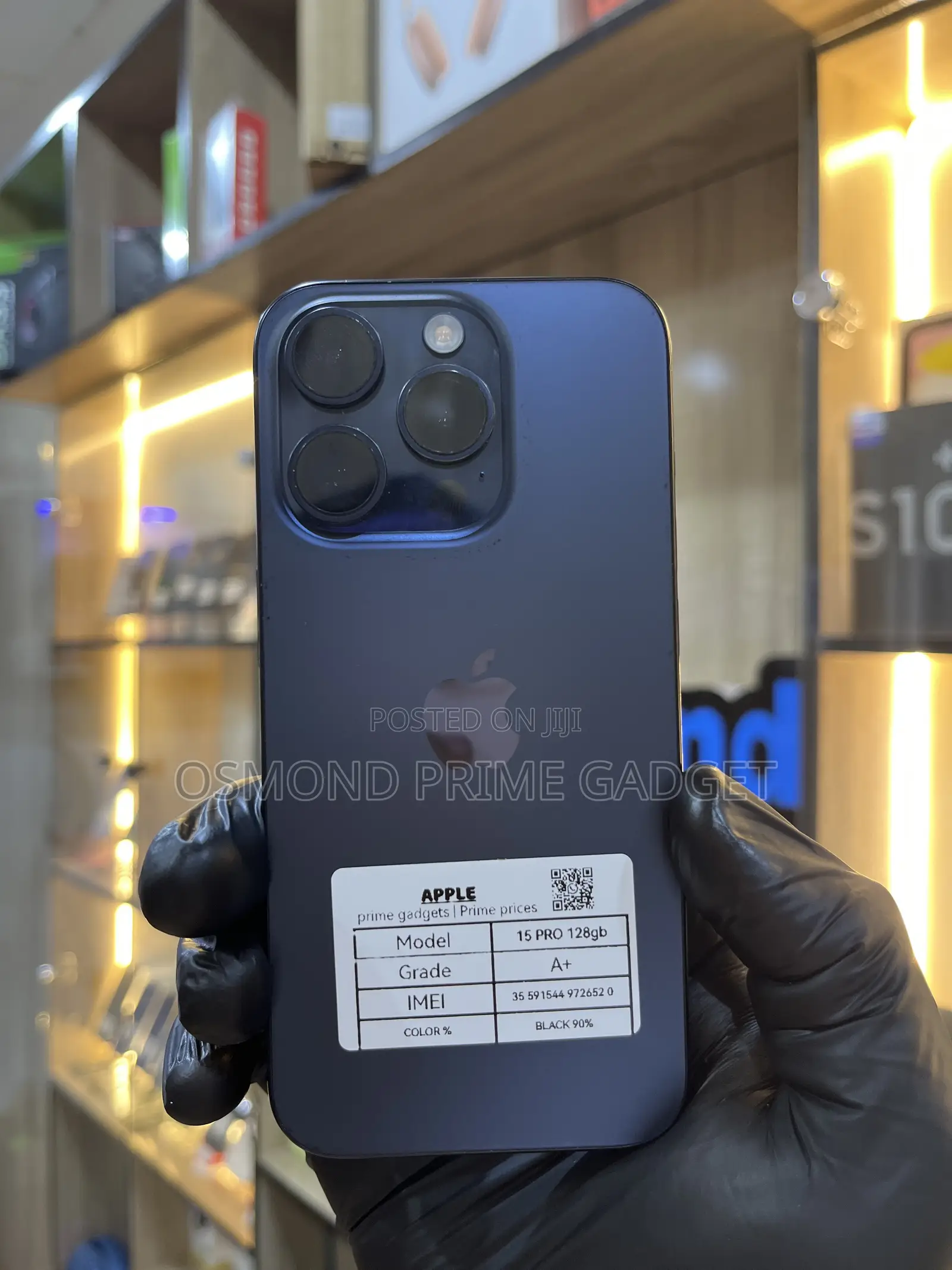 Apple iPhone 15 Pro 128 GB Black