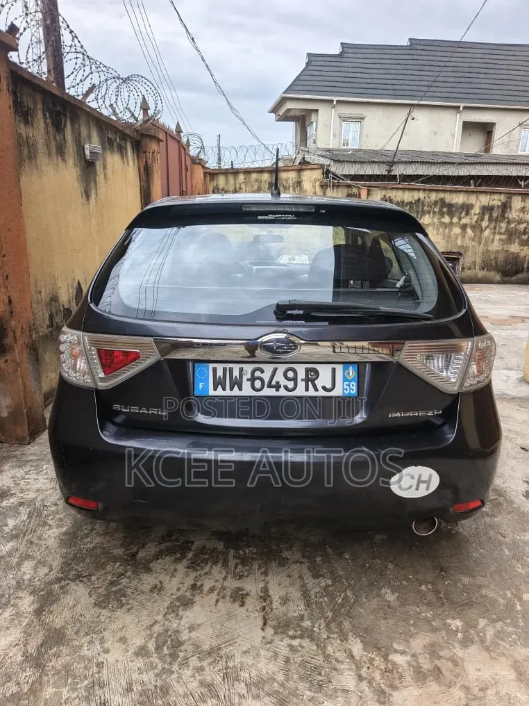 Subaru Impreza 2008 Black