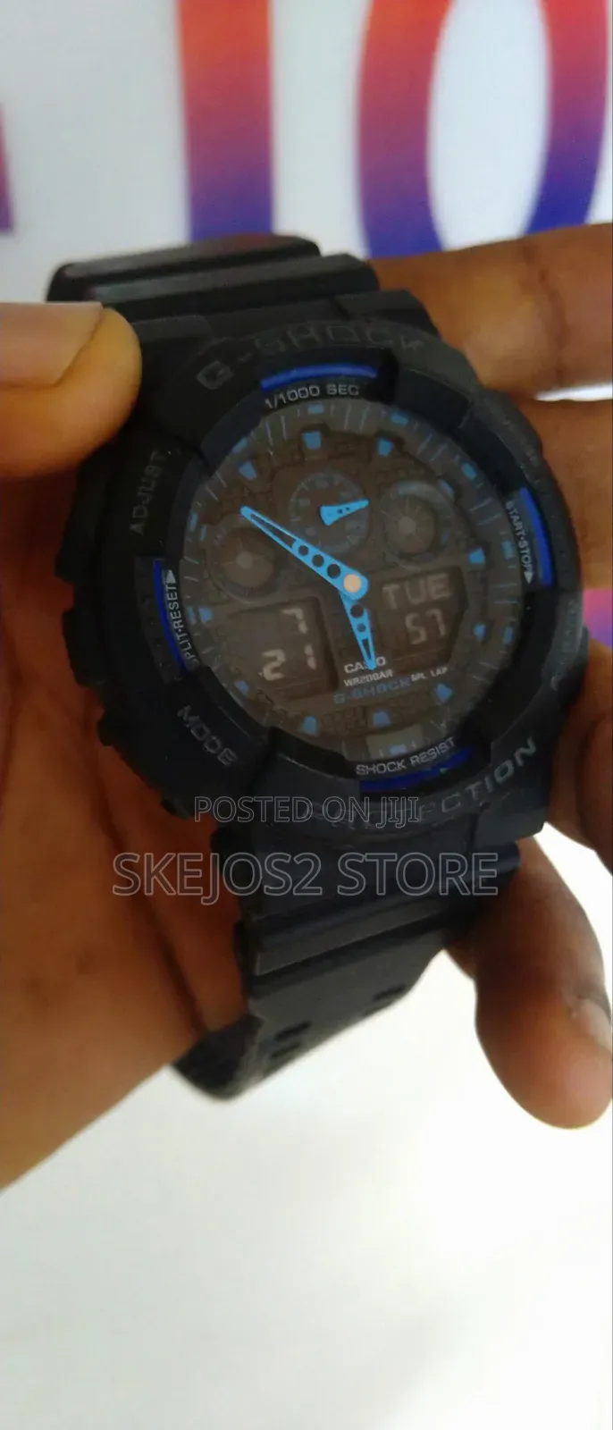 Casio G-Shock GA-100-1A2 Watch