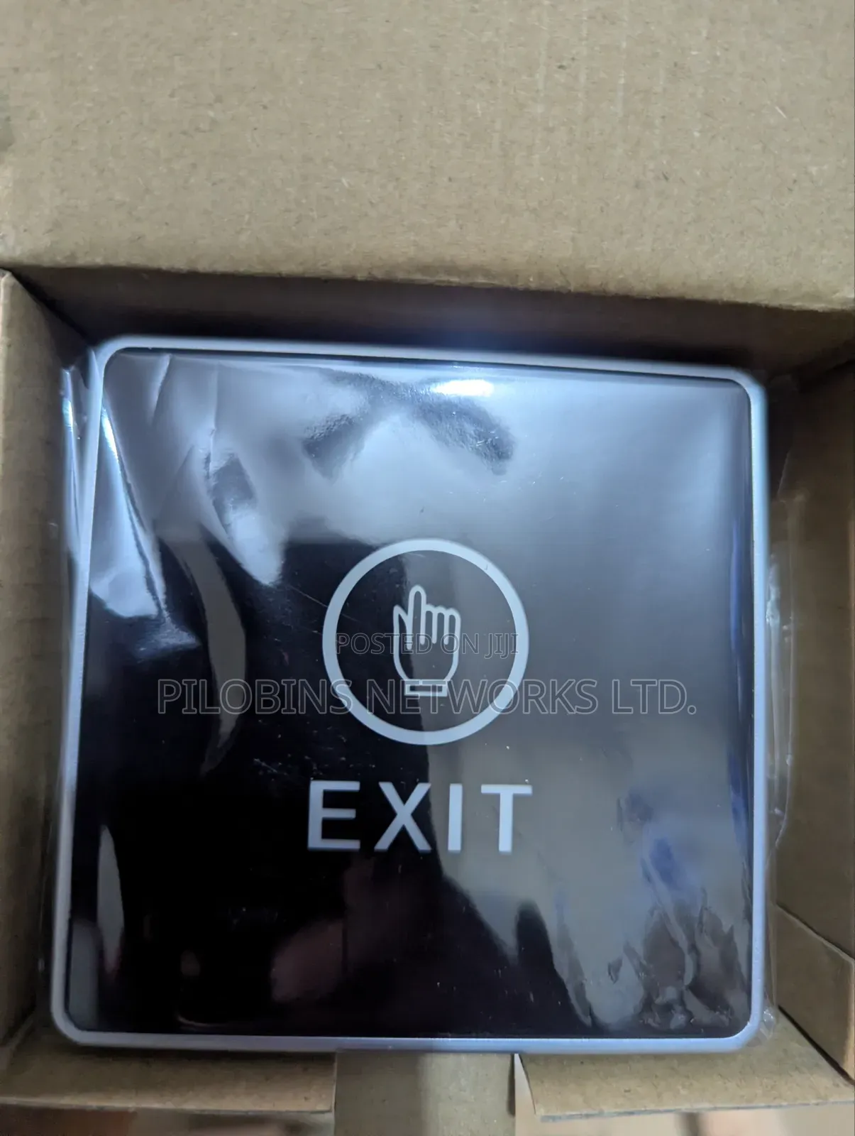 Touch Metallic Exit Buttons