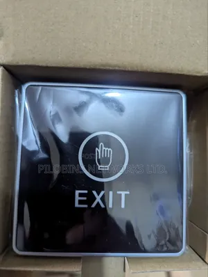 Touch Metallic Exit Buttons