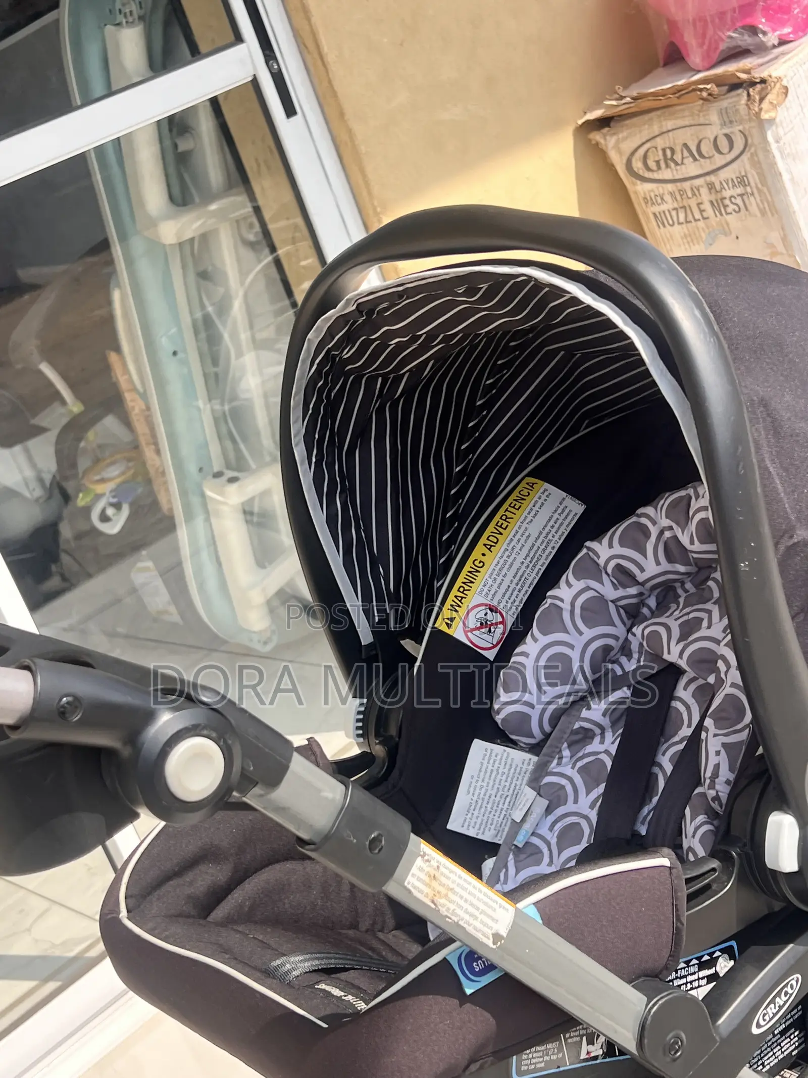 Graco 3in1 Carrier, Car Seat, Stroller Complete Travel System